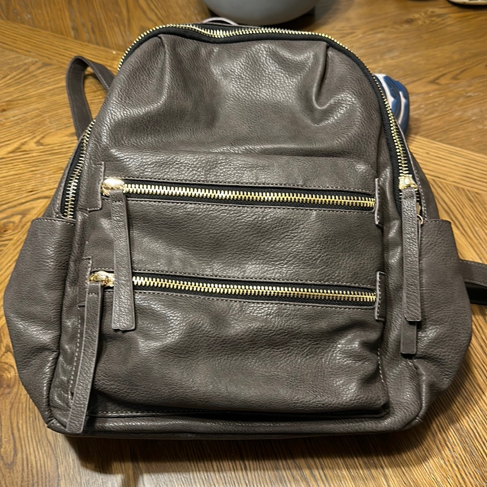 Madison West Dark Gray Backpack